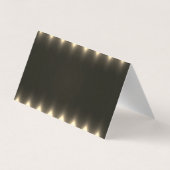 Élégant Carte de remerciements de luminosité (Dos)