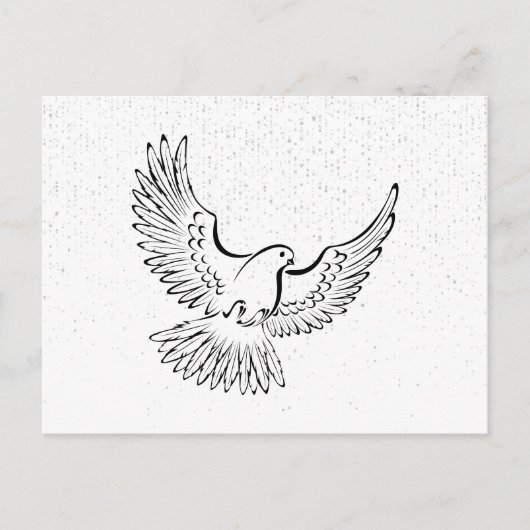 Élégant Carte de remerciements funéraire (Devant)