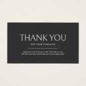 Élégant Carte de remerciements moderne rose pâle (Devant)