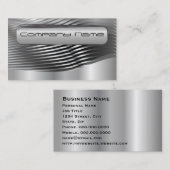 Élégant Carte de visite (Devant / Derrière)