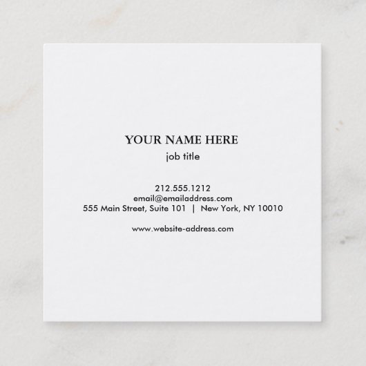 Élégant Carte de visite de boussole nautique (Dos)