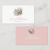 Élégant Carte de visite de caméra de photographie  (Devant / Derrière)