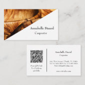 Élégant Carte de visite de charpentier (Devant / Derrière)