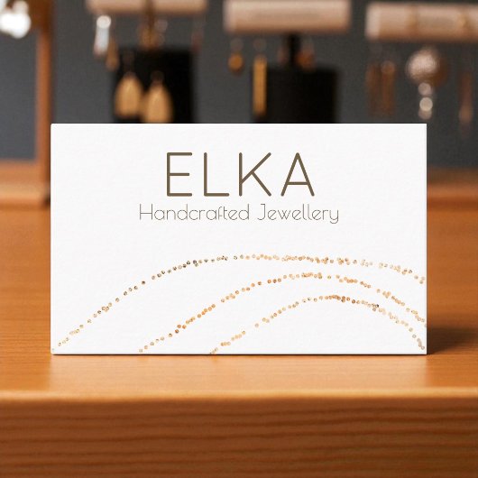 Elégant Carte de visite de concepteur de points d'