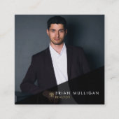 Élégant Carte de visite de l'agent immobilier mode (Devant)