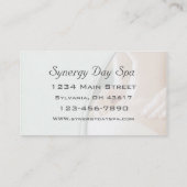 Élégant Carte de visite de massage (Dos)