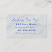 Élégant Carte de visite de massage (Dos)