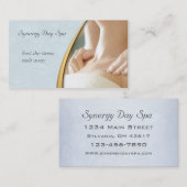 Élégant Carte de visite de massage (Devant / Derrière)