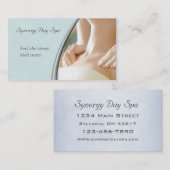 Élégant Carte de visite de massage (Devant / Derrière)