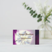 Élégant Carte de visite minimal (Debout devant)