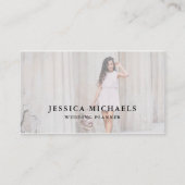 Élégant Carte de visite photo (Devant)