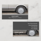 Elégant carte de visite pour les experts des roues (Devant / Derrière)