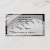 Elégant carte de visite pour les experts des roues (Dos)