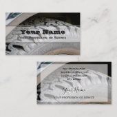 Elégant carte de visite pour les experts des roues (Devant / Derrière)