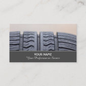 Elégant carte de visite pour les experts des roues (Devant)