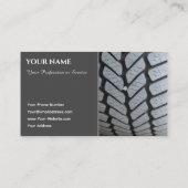 Elégant carte de visite pour les experts des roues (Dos)