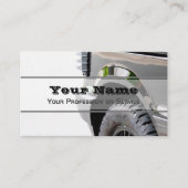 Elégant carte de visite pour les experts des roues (Devant)