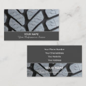 Elégant carte de visite pour les experts des roues (Devant / Derrière)