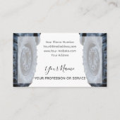 Elégant carte de visite pour les experts des roues (Dos)