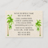 Élégant Carte de visite Shell (Dos)