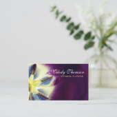 Élégant, Carte de visite unique (Debout devant)