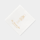 Élégant Casse-noisette Naples à huile d'or Noël (Droite)