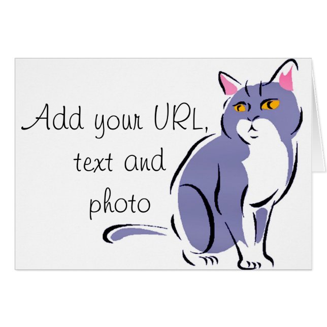 Elegant Cat (Voorkant Horizontaal)