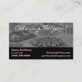 Elegant Catering | Catering & Privé-kok Visitekaartje