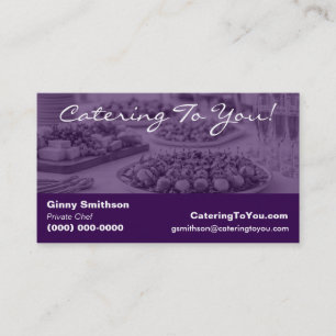 Elegant Catering Eetservice & Privé-kok Visitekaartje