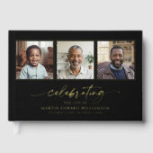 Elegant Celebration of Life 3 Photos Funeral (Recto)