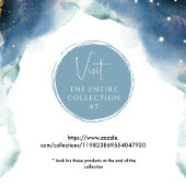 Elegant Celestial Waterverf Bat Mitzvah Kaart