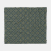 Elegant Celtic Knot Pattern Fleece Deken (Voorkant (Horizontaal))