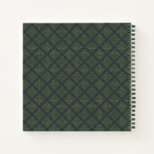Elegant Celtic Knot Pattern Notitieboek (Achterkant)