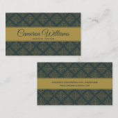 Elegant Celtic Knot Pattern Visitekaartje (Voorkant / Achterkant)