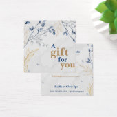 Élégant certificat cadeau Spa de la Botanique (Bureau)