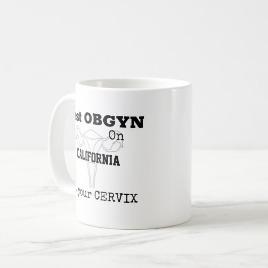 Elegant Cervix obgyn mok (Voorkant links)