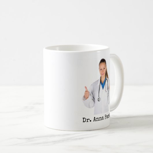 Élégant cervix obgyn mug (Devant droit)