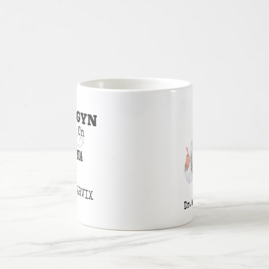Élégant cervix obgyn mug (Centre)