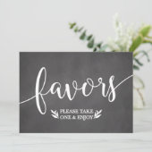 Elegant Chalkboard voor weddenschappen (Staand voorkant)