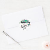 Elegant Chameleon Aangepaste Sticker (Envelop)