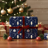 Elegant Champagne & Sparkle New Year Cadeaupapier