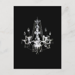 Elegant Chandelier - Briefkaart / Uitnodigingen / 