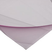 Elegant Chaos Modern Abstract Roze Fractal Art Korte Tafelloper (Hoek)