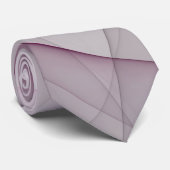 Elegant Chaos Modern Abstract Roze Fractal Art Stropdas (Opgerold)