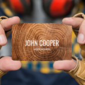 Elegant Charpentier Construction Visitekaartje