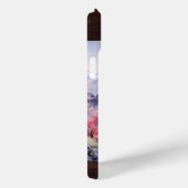 Elegant Cherry Blossom Bloemen Waterverf Landschap Case-Mate iPhone Case (Achterkant / Rechts)