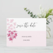 Elegant Cherry Blossom Waterverf Handgeschilderd (Staand voorkant)