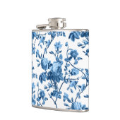 Elegant Chic  Blue Roos Floral Heupfles (Links)