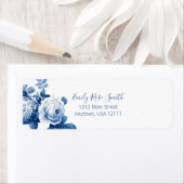 Elegant Chic Blue  Rozen Etiket (Insitu)