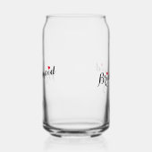 Élégant Chic Bridesmaid Mariage de coeur Bachelore (Gauche)